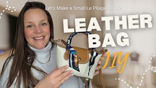 Lets make a Leather BAG that anyone can sew!!! A hand sewn kit from Babylon Leather 🎉