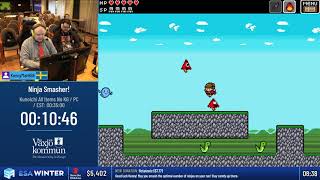 #ESAWinter19 Speedruns - Ninja Smasher! [Kunoichi All Items No KG] by KennyMan666 screenshot 1