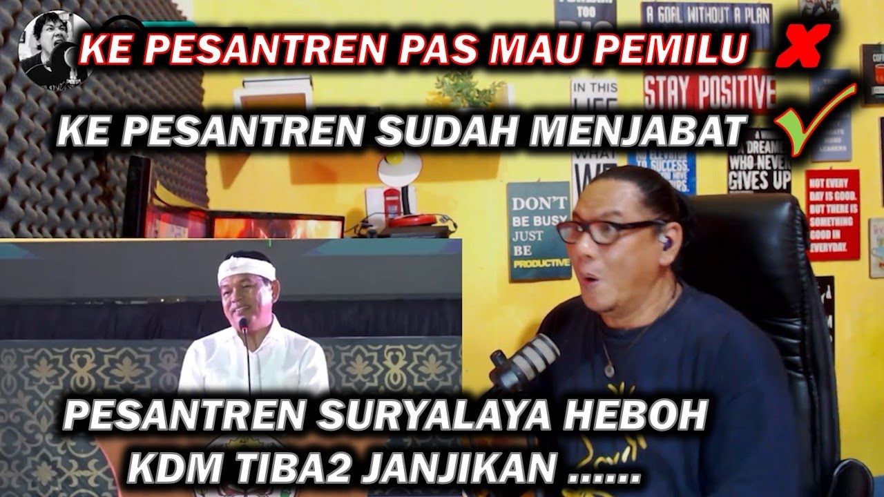 Ga KETEBAK LANGKAH KDM❗❗KDM Diundang Pesantren Suryalaya Langsung Ngitung Untuk Pelebaran Jalan dll