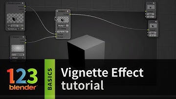 Vignette effect in blender - Tutorial