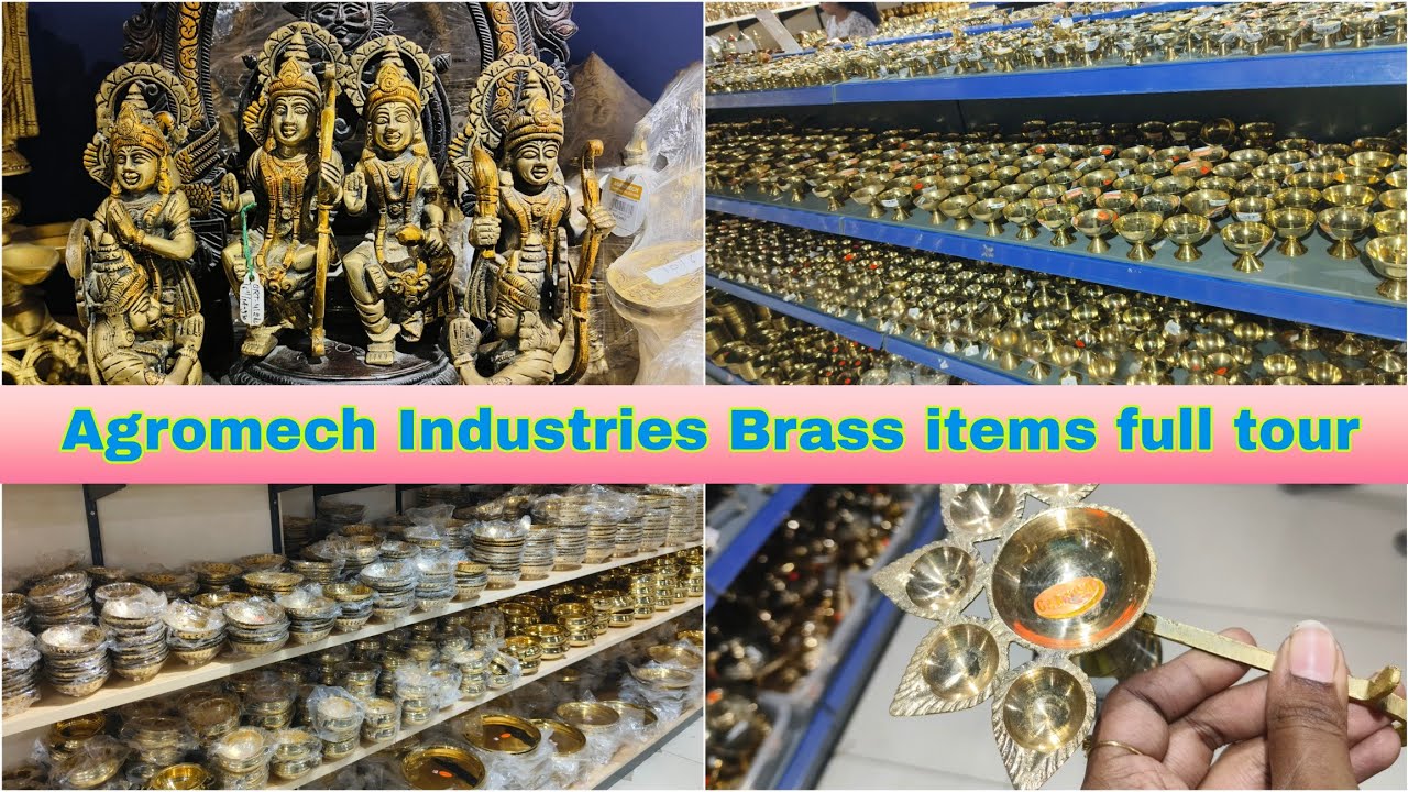 Agromech Industries|Brass లొ రిటర్న్ గిఫ్ట్స్ ఇవ్వలనుకుంటున్నరా.?|పూజా సామాగ్రి కొనాలనుకుంటున్నారా.?