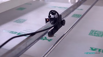 XD-SW1200 automatic non-woven roll fabric screen printing machine