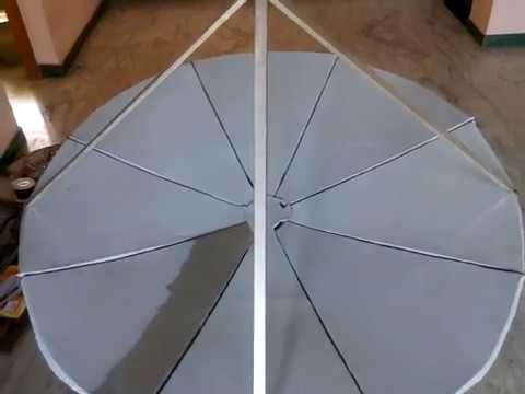 My Homemade C Band Dish 4ft Part2 Youtube