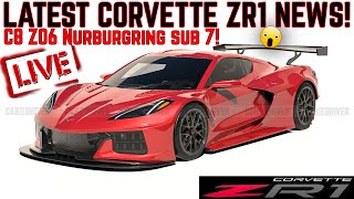 C8 Corvette Z06 UNDER 7 minutes at the ring FINALLY confirmed? C8 ZR1 SPOTTED in the wild AGAIN!