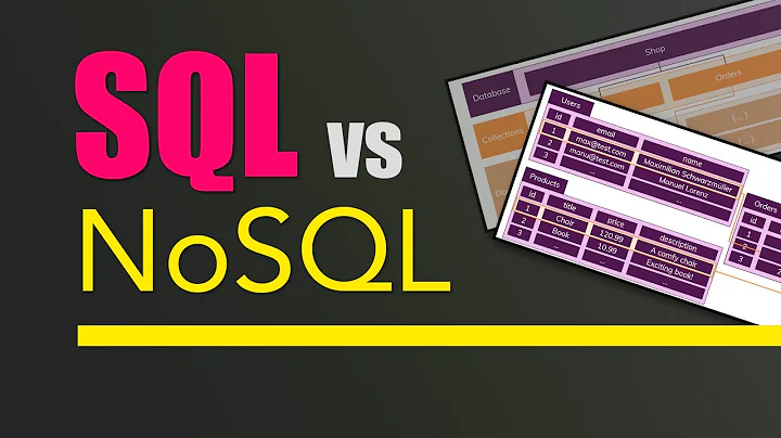 SQL vs NoSQL or MySQL vs MongoDB