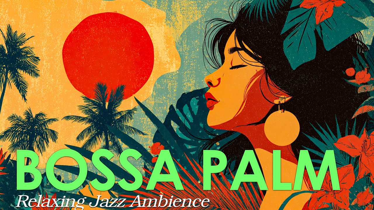 Bossa Palm Relaxation 🌴 Calm Tropical Jazz Ambience for a Quiet Mood
