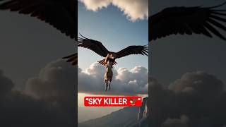 This Bird Drops Prey From the Sky to Kill! 🦅💀 | Golden Eagle #americanbirds #birdworld