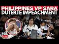 Philippines Senate LIVE: Sara Duterte Impeachment LIVE | Duterte Impeachment News | Philippines News