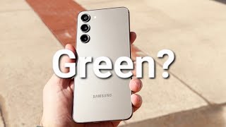 Samsung Galaxy S23 Series - What Color is Botanic Green Actually?