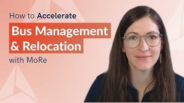 Simulink Tutorial: Accelerate Bus Management & Relocation Using the MES Model and Refactor (MoRe)