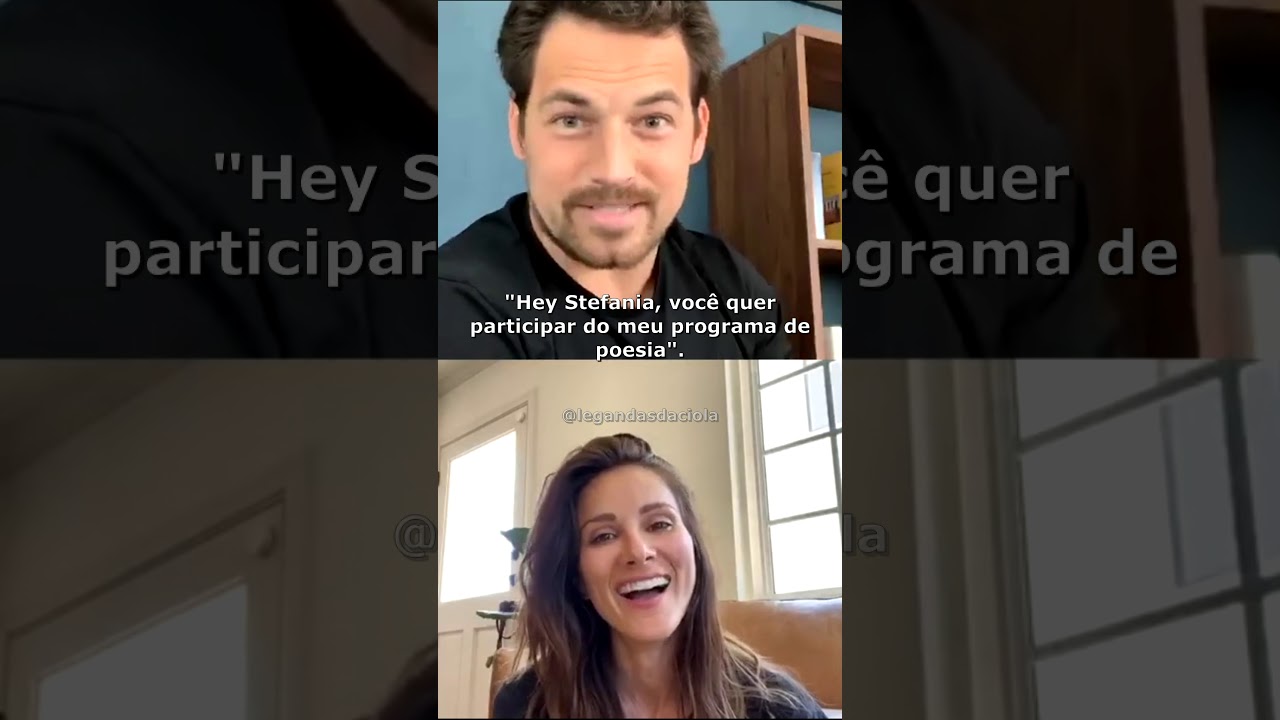 Poetry in the pm - Giacomo Gianniotti com Stefania Spampinato 04.05.20 (LEGENDADO PORTUGUÊS)