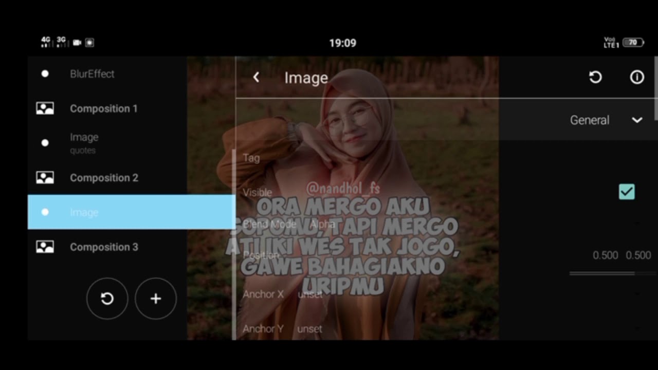 Cara membuat quotes video quotes warna warni - YouTube