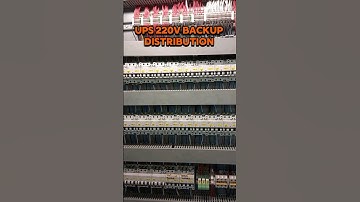 UPS 220V AC distribution.