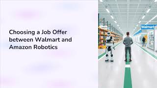 Choosing a Job Offer between Walmart and Amazon Robotics