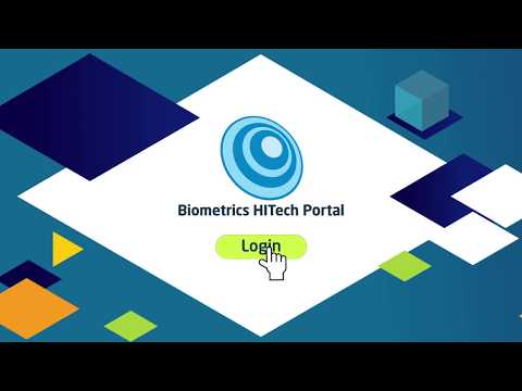 Biometrics HITech Portal presentation video