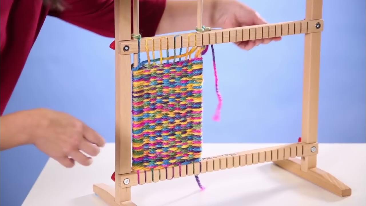 Weaving Loom Tutorial Melissa & Doug YouTube