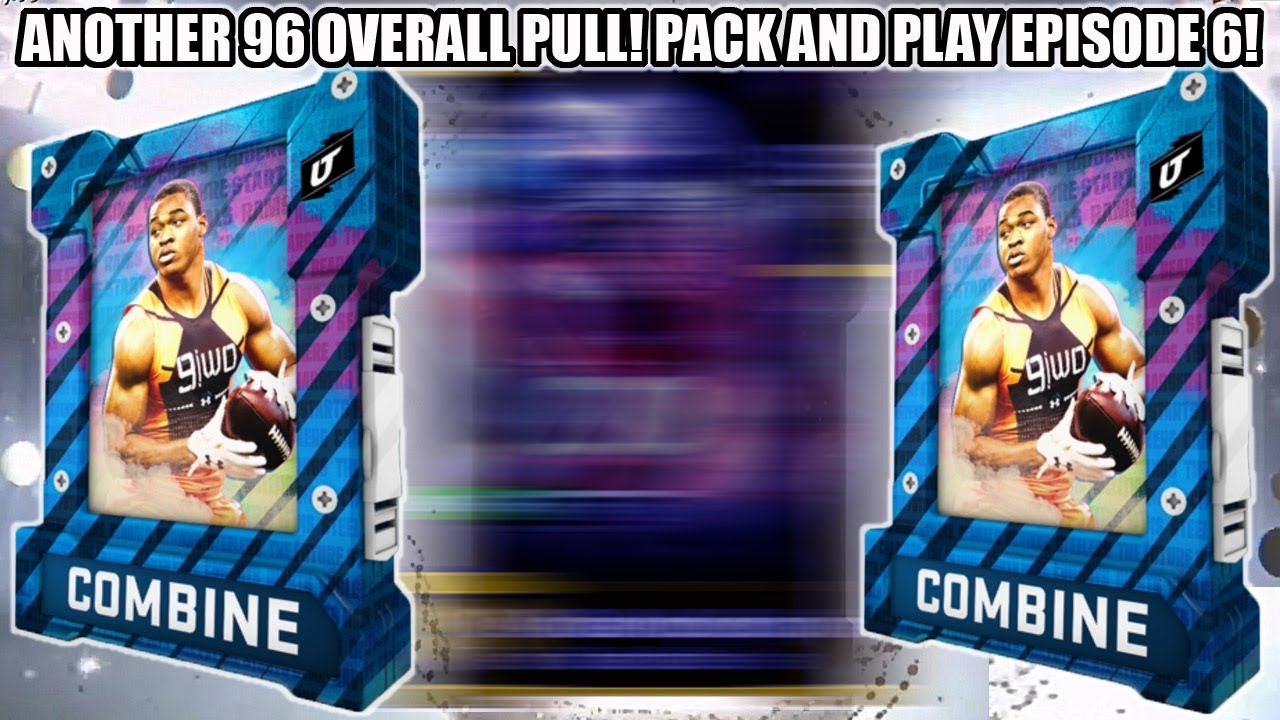 ANOTHER 96 OVERALL PULL! PACK AND PLAY EPISODE 6! TONS OF PACKS AND UPGRADES! | MADDEN 20