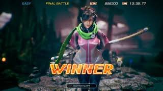 Fighting EX Layer: Sanane Arcade Mode Playthrough