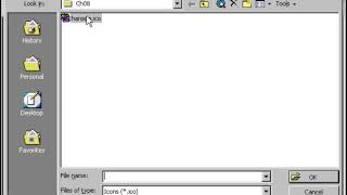 Set startup option in Access
