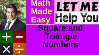 Square and Triangle Numbers
