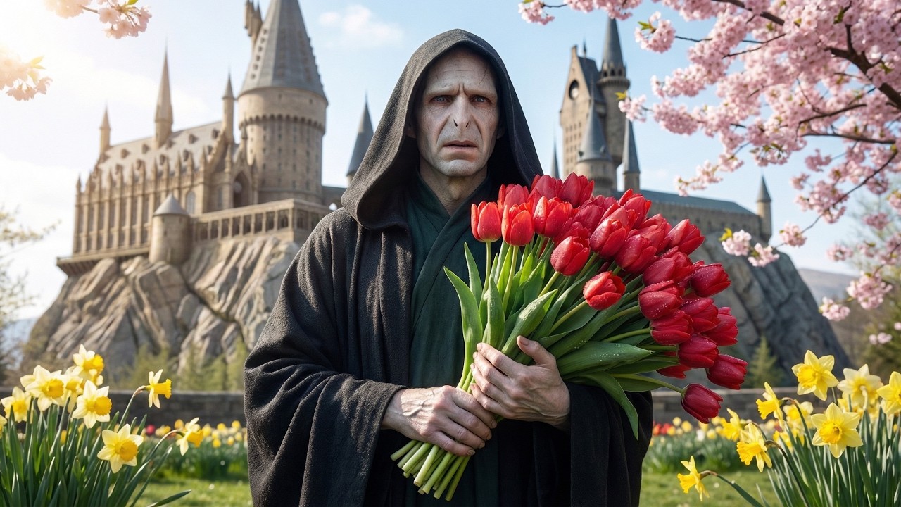 ДАРИТЕ ЖЕНЩИНАМ ЦВЕТЫ!!! - 8 МАРТА в Sims 4 Гарри Поттер