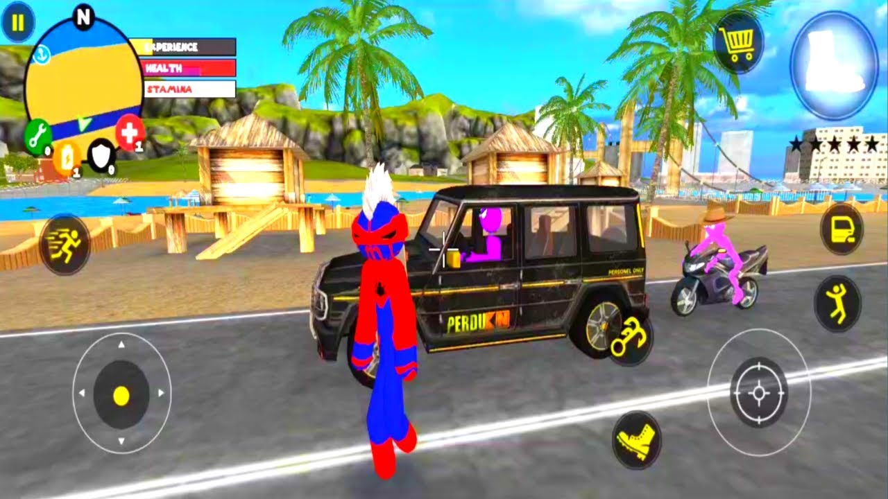 Amazing Spider Stickman Rope Hero #8