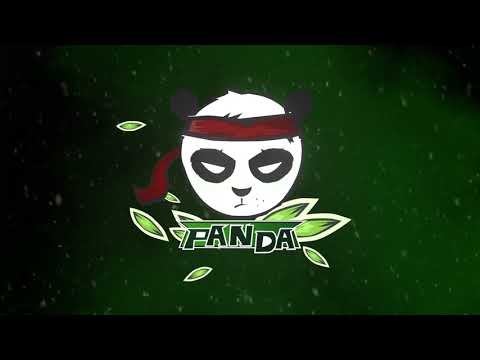 gaming mascot logo animation, panda gaming intro