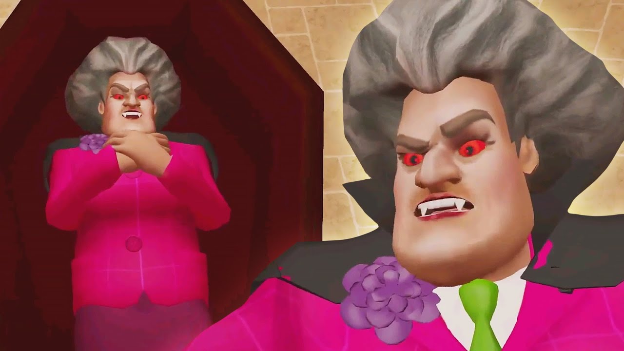 СТРАШНАТА УЧИТЕЛКА МАРИЙКА Е ВАМПИР ЗА ХЕЛОУИН - Scary Teacher 3D (Halloween Update)