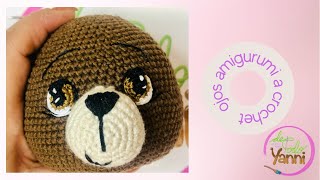 Como tejer #ojos a #crochet #amigurumi  super fáciles de hacer