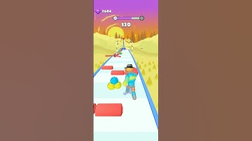 NooB vs PRO vs HACKER in ROPe Man Run All Levels Gamep lay #games#rope#shorts