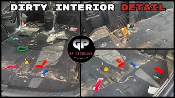 Interior Shampoo | INTERIOR Detail | FULL SEAT REMOVAL