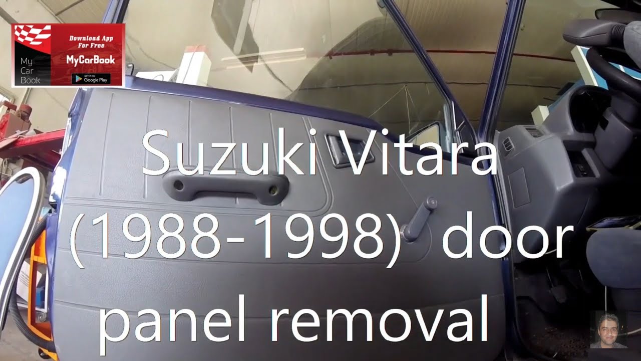 Suzuki Vitara (19881998) door panel removal YouTube