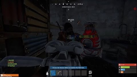 Rust Console I counted a raid with a double barrel…