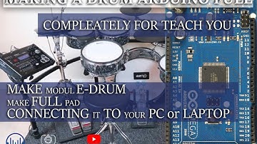 New - DIY Drum Arduino Full 2020 Arduino Mega 2560 ( Code in Deskription )