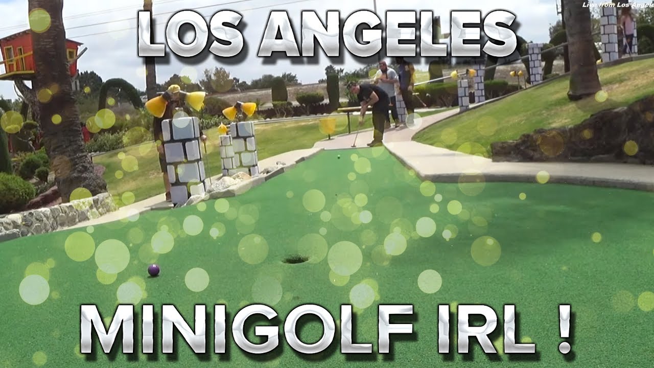 gaming logo Los Angeles #10 : Minigolf IRL !