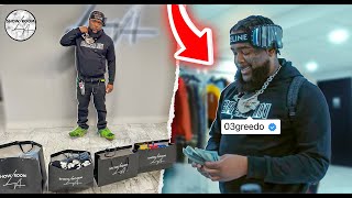 03 Greedo Spending $10,000 on Exclusive Clothing & Sneakers W/ Showroom LA