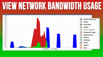 View Realtime Network Traffic Bandwidth with NetGraph