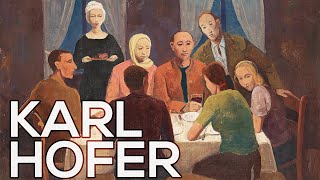Karl Hofer: A collection of 75 paintings (HD)