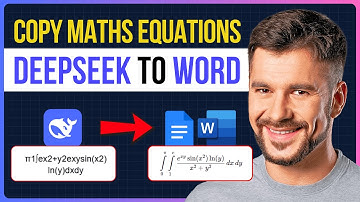 Hoe u wiskundige vergelijkingen van Deepseek naar Word/Docs kopieert