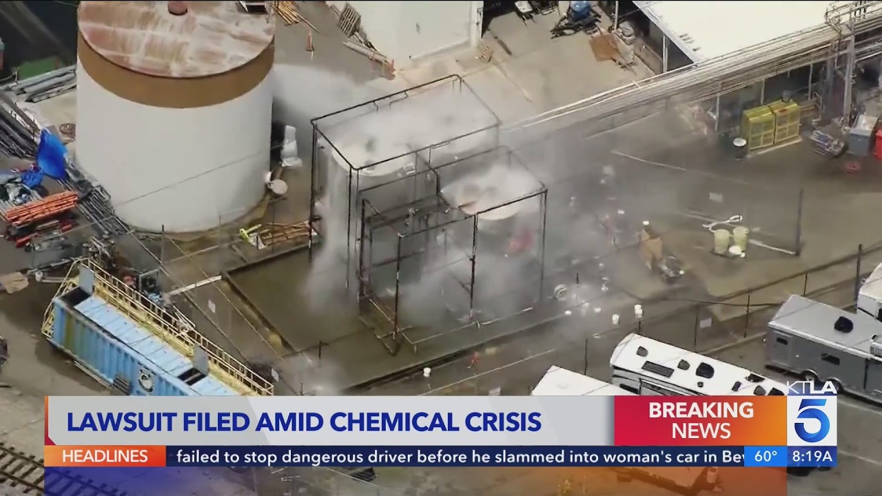 Lawsuit filed amid chemical crisis in Orange County - YouTube