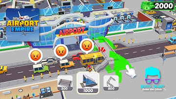 Idle Airport Empire Gameplay | Build & Manage Your Dream Airport ✈️🏗️