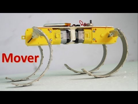 How To Make A All-surface Moving Robot- The Mover - DIY Robot