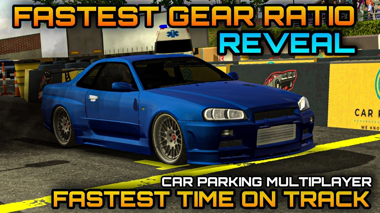 Fastest Gear Ratio RevealNissan Skyline GTR R34 Car Parking