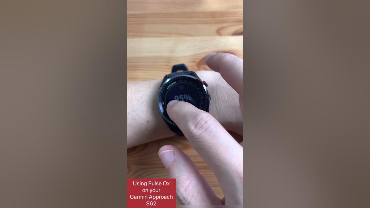 Pulse Ox on Garmin Approach S62 YouTube