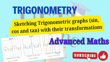 Sketching Trigonometric Graphs | Sine, Cosine, Tangent | ZIMSEC, IGCSE, GCSE, Edexcel, Cambridge
