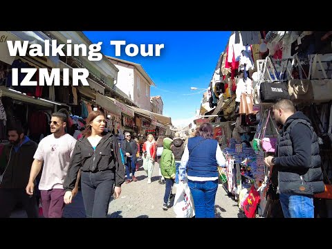 Izmir, Türkiye | Yaya Şehir Turu 4K | 31 Mar 2023