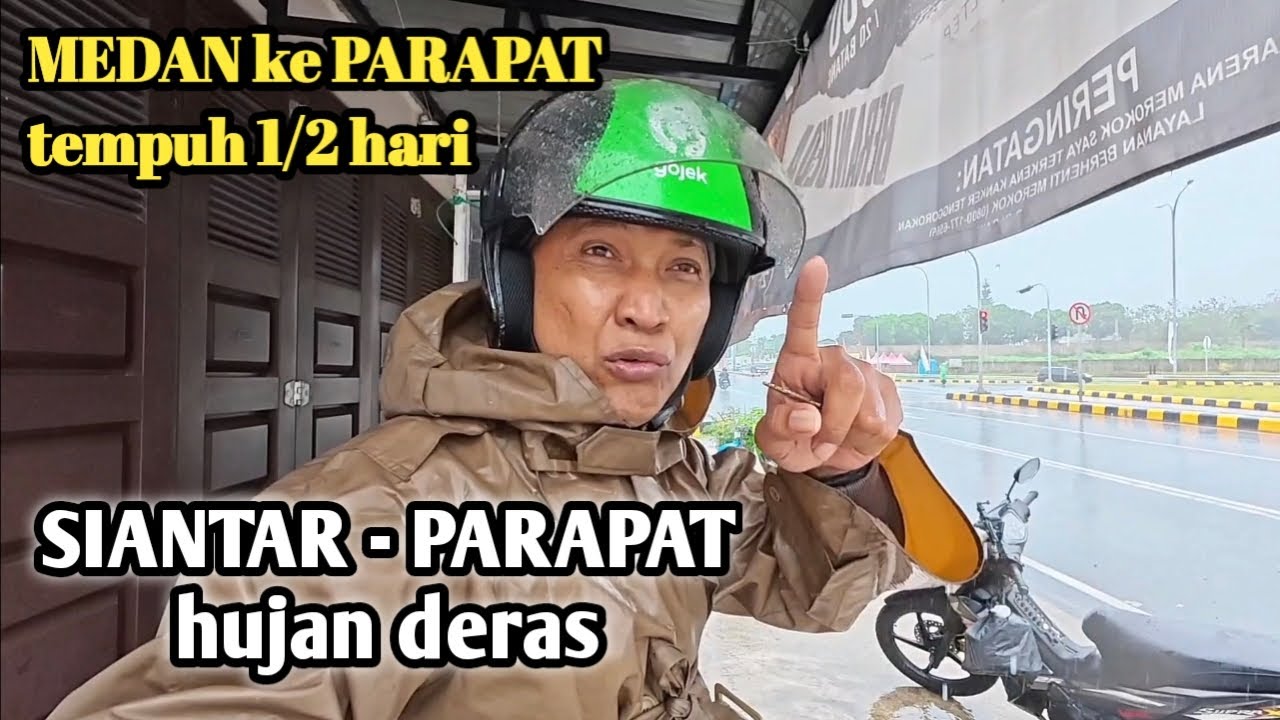 JALAN - JALAN DARI MEDAN KE PARAPAT SAAT LEBARAN IDUL FITRI 2025 | MOTOVLOG.