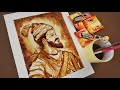Coffee Painting Chhatrapati Shivaji Maharaj ☕