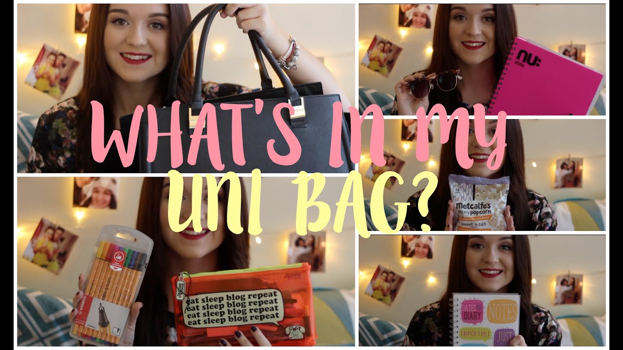 What's In My Uni Bag?