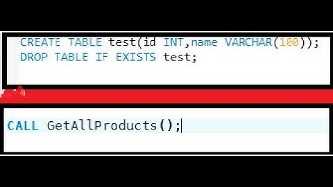 How to create Procedure in MySql PhpMyAdmin || insert procedure || delete procedure